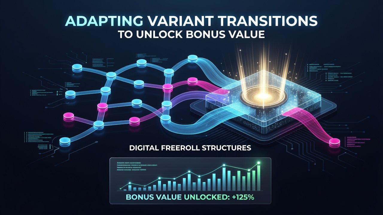Poker interfaces tonen naadloze variant overgangen met bonus indicatoren in freeroll structuren