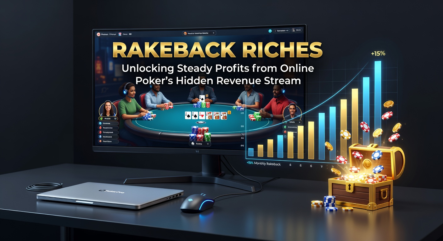 Schermafbeelding van een rakeback leaderboard op een pokerplatform, met top spelers en hun verdiende bedragen in april 2026 promotie